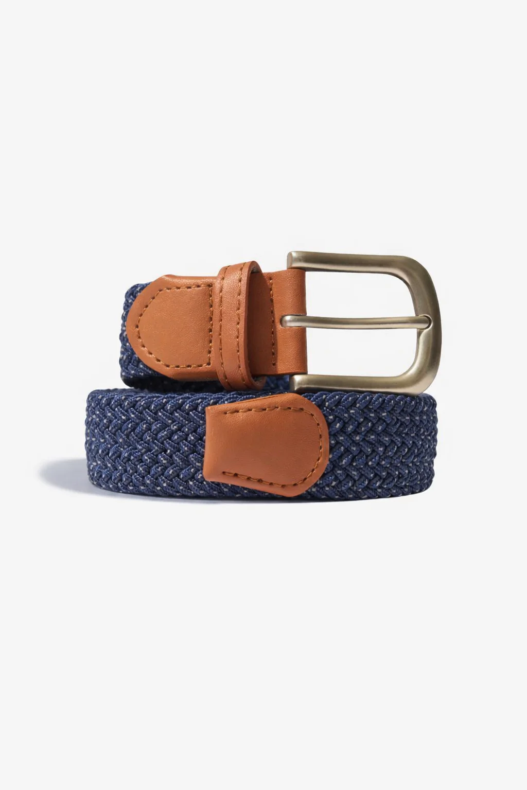Navy Speckled Stretch
